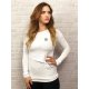 JAKOMAMA T-shirt for breastfeeding - long sleeved - WHITE
