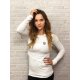 JAKOMAMA T-shirt for breastfeeding - long sleeved - WHITE