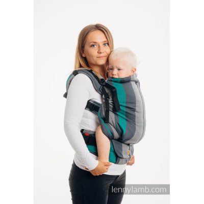 LennyLamb LennyPreschool rostoucí ergonomické nosítko Smoky - Mint