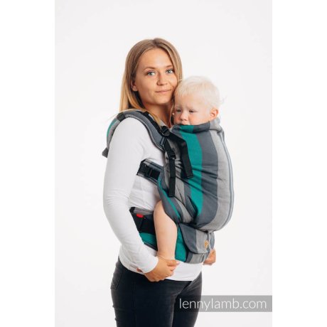 LennyLamb LennyPreschool rostoucí ergonomické nosítko Smoky - Mint