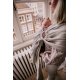 Pure Baby Love Ring sling - Organic Print - 100% Natural Dandelion cotton/linen