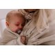 Pure Baby Love Ring sling - Organic Print -100% Natural Dandelion bavlna/len