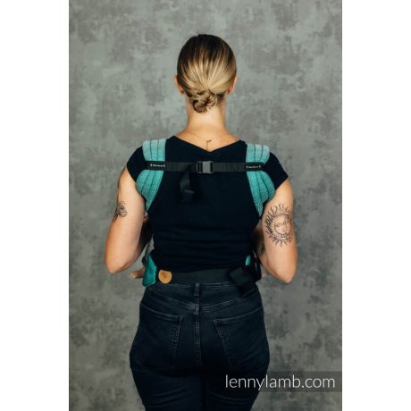 LennyLamb LennyLight rostoucí ergonomické kompaktní nosítko Agave - půjčovna