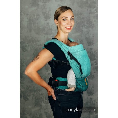 LennyLamb LennyLight rostoucí ergonomické kompaktní nosítko Agave - půjčovna