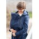 ORICLO Babywearing / pregnancy jacket AnyTime 5in1 - mustard with foxes