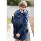 ORICLO Nosící a těhotenská bunda AnyTime 5v1 - hořčicová