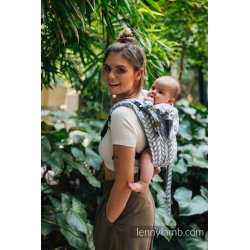 LennyLamb Onbuhimo back carrier Catkin - Willow