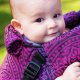 Moisha HuGo ergonomical babycarrier Florentine Dark Aurora Peach