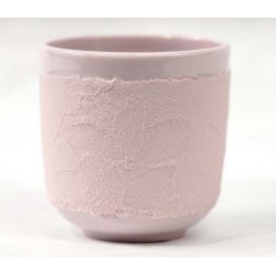 Vatanai porcelain cup with hydrangeas - powder pink