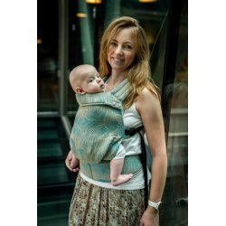 Qusy ergonomical babycarrier - Sand Stories Erin (set)