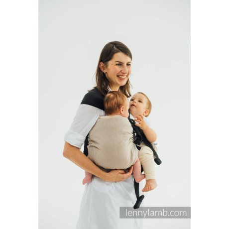 LennyLamb LennyTwin rostoucí ergonomické nosítko na dvojčata - Peanut Butter