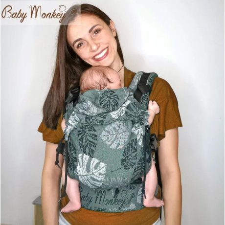 BabyMonkey ergonomic carrier Regolo Rainforest Dark Green