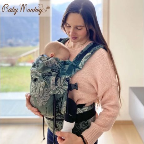 BabyMonkey ergonomic carrier Regolo Rainforest Dark Green