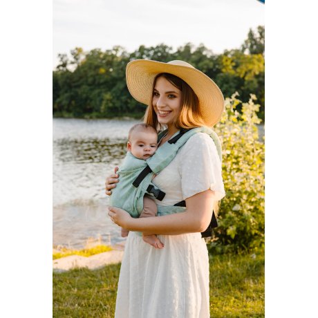 Kavka ergonomical babycarrier - Multi Age - pistachio