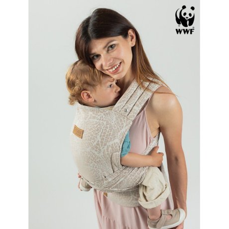 Isara rostoucí ergonomické nosítko QUICK Half Buckle - Majestic Ivory Forest