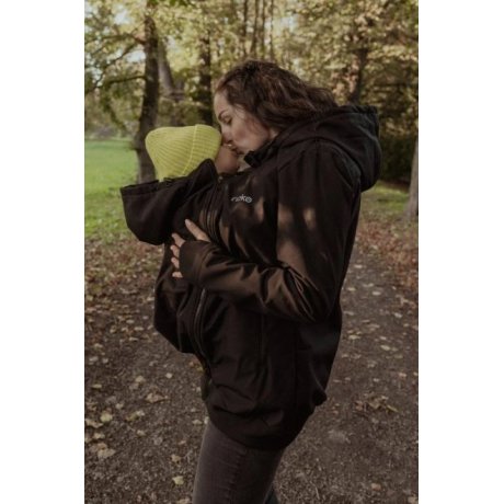 Neko Babywearing / pregnancy jacket 5in1 - black