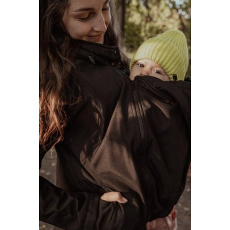 Neko Babywearing / pregnancy jacket 5in1 - black