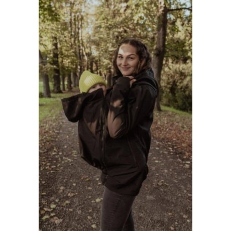 Neko Babywearing / pregnancy jacket 5in1 - black