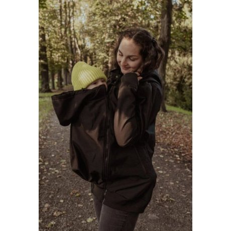 Neko Babywearing / pregnancy jacket 5in1 - black