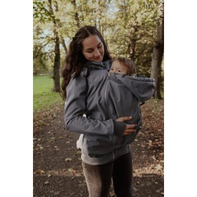 Neko Babywearing / pregnancy jacket 5in1 - grey