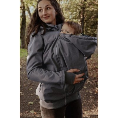 Neko Babywearing / pregnancy jacket 5in1 - grey
