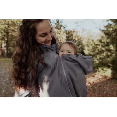 Neko Babywearing / pregnancy jacket 5in1 - grey