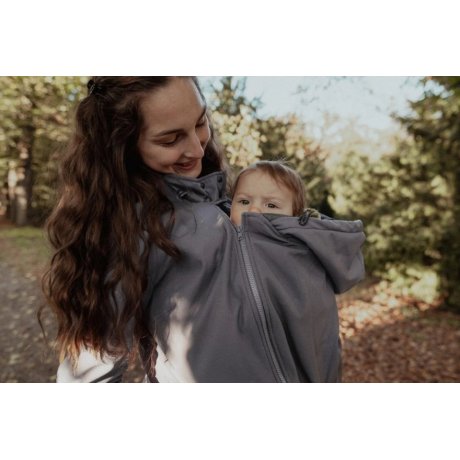 Neko Babywearing / pregnancy jacket 5in1 - grey