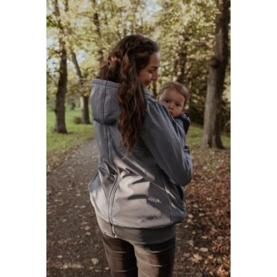 Neko Babywearing / pregnancy jacket 5in1 - grey