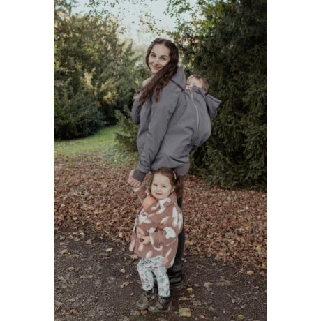Neko Babywearing / pregnancy jacket 5in1 - grey