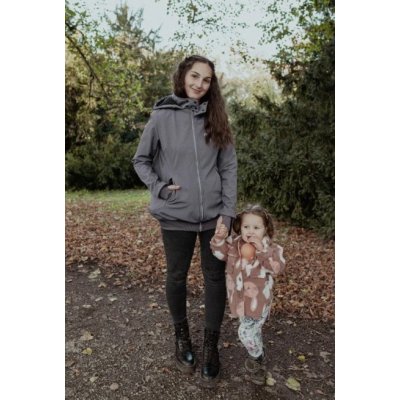 Neko Babywearing / pregnancy jacket 5in1 - grey