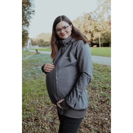 Neko Babywearing / pregnancy jacket 5in1 - grey