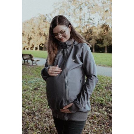 Neko Babywearing / pregnancy jacket 5in1 - grey