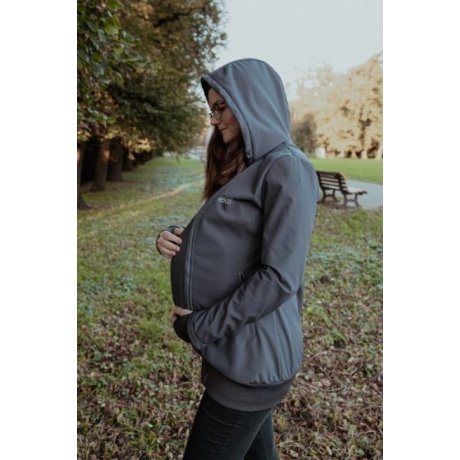 Neko Babywearing / pregnancy jacket 5in1 - grey