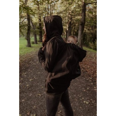 Neko Babywearing / pregnancy jacket 5in1 - black
