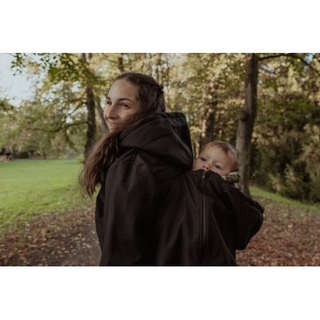 Neko Babywearing / pregnancy jacket 5in1 - black