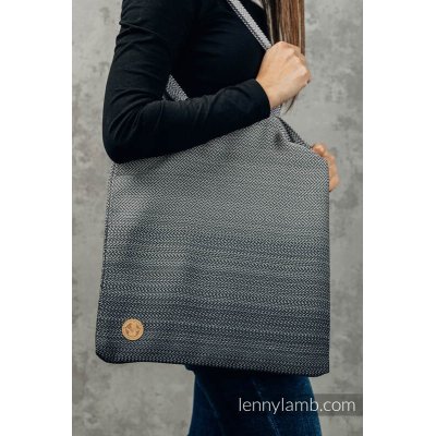 LennyLamb Bag Little Herringbone Ombre Grey