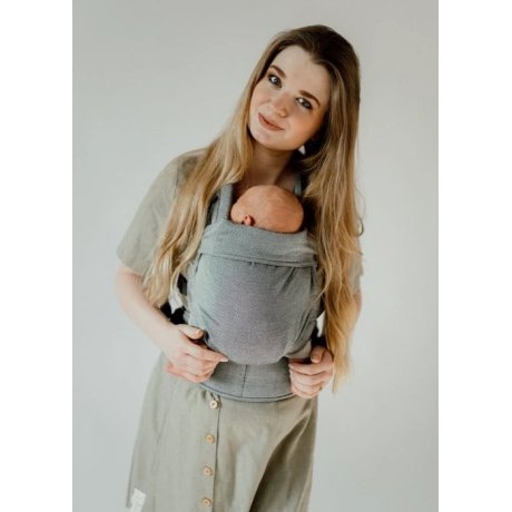 Qusy Mini 2.0 ergonomical babycarrier - Silver Dust