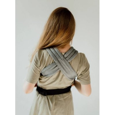 Qusy Mini 2.0 ergonomical babycarrier - Silver Dust