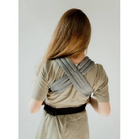 Qusy Mini 2.0 ergonomical babycarrier - Silver Dust