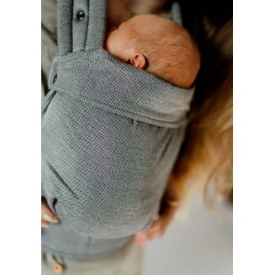 Qusy Mini 2.0 ergonomical babycarrier - Silver Dust