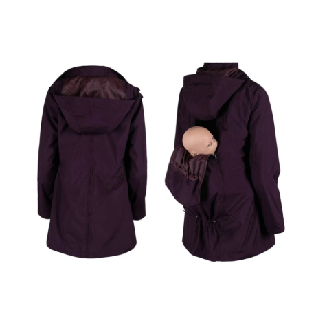 Wombat & Co. The lightweight babywearing jacket Numbat Go - Purple