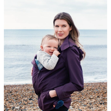 Wombat & Co. The lightweight babywearing jacket Numbat Go - Purple