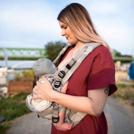 Sestrice ergonomic babycarrier Carrier ONE - Clouds Grey
