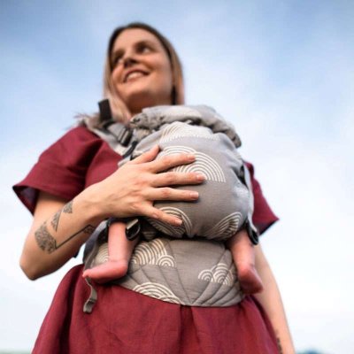 Sestrice ergonomic babycarrier Carrier ONE - Clouds Grey