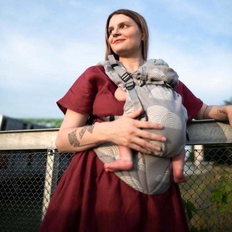 Sestrice ergonomic babycarrier Carrier ONE - Clouds Grey