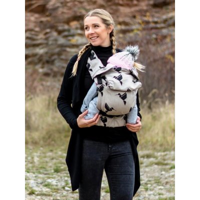 RENT MoniLu ergonomic babycarrier UNI START Colibri sand 2