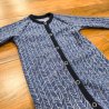 DuoMamas children merino overall - arrows on dark blue