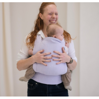 FOR RENT Vatanai ergonomical babycarrier linen - purple