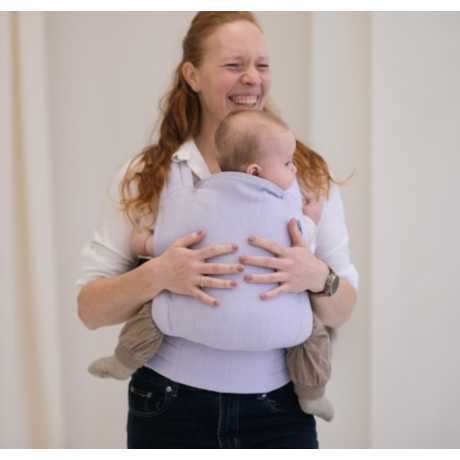 FOR RENT Vatanai ergonomical babycarrier linen - purple