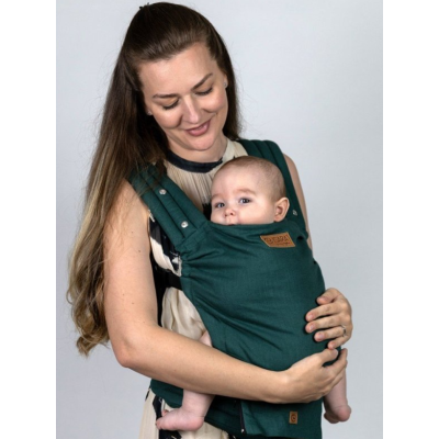 PŮJČOVNA Isara rostoucí ergonomické nosítko Elite - Evergreen linen baby